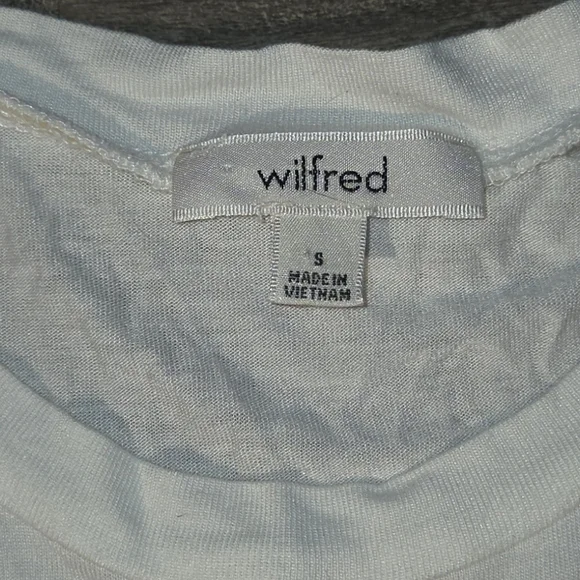 Wilfred White Ruffle Hem Tank Top - Picture 3 of 4